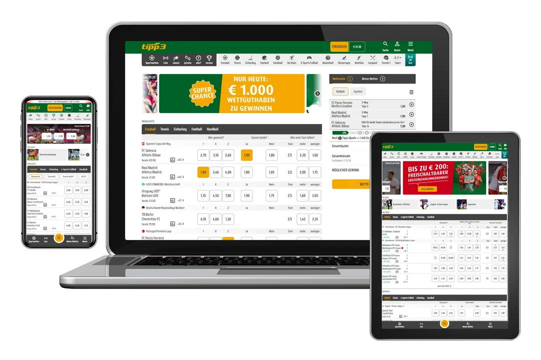 The Austrian Sports Betting Company - tipp3